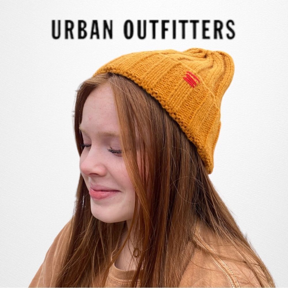 NEW BDG UO Urban Outfitters Stitched Fisherman Beanie Cap Hat